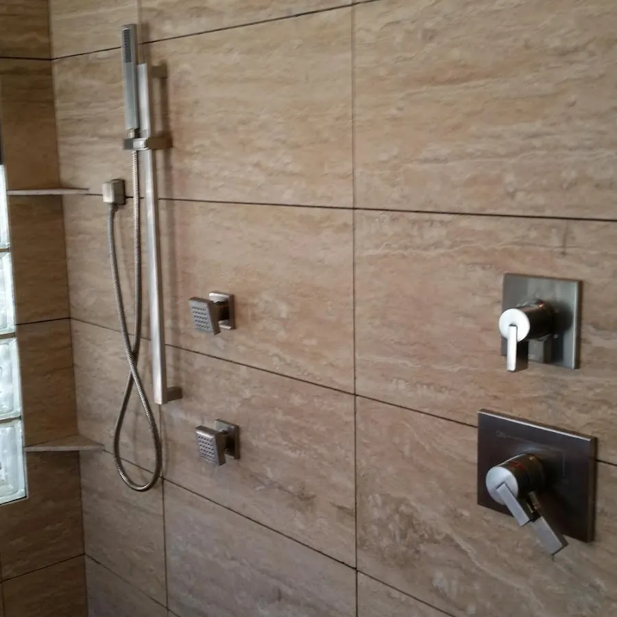 Shower fixture installation for Water Heater Replacement in Laguna Woods
